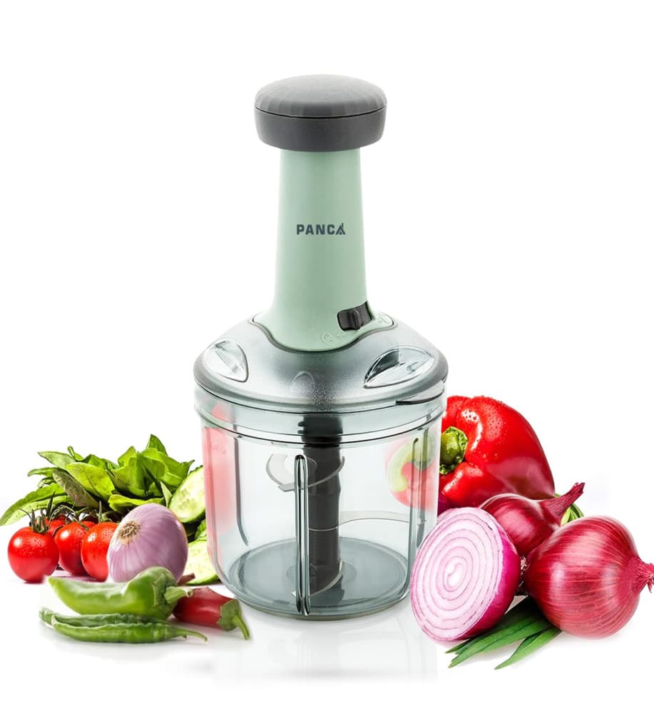 Manual Hand Press vegetable  Push Chopper image 4