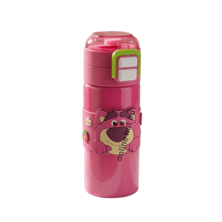 Cute Bear Stainless Steel Water Bottle